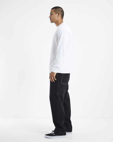 WHITE MENS CLOTHING GENERAL PANTS CO. BASICS T-SHIRTS + SINGLETS - 11526200018