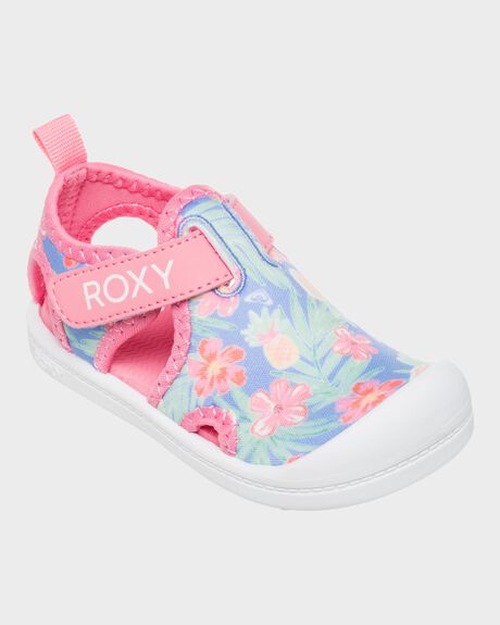BLUE MIST KIDS GIRLS ROXY SNEAKERS - AROS600012-BM5