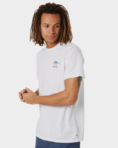 WHITE MENS CLOTHING DEPACTUS GRAPHIC TEES - D5212001WHITE