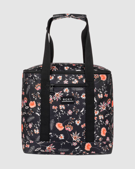 ANTHRACITE KERALA BORDER OUTDOOR BEACH ROXY BAGS + COOLERS - ERJAA04332-KVJ5