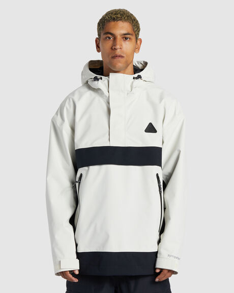 SILVER BIRCH SNOW MENS DC SHOES SNOW JACKET - ADYTJ03070-WEJ0