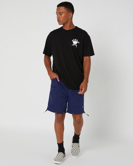 NAVY MENS CLOTHING STUSSY PANTS - ST036603NAVY