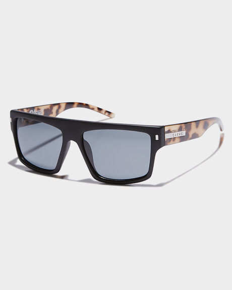 MATTE BLACK TORT MENS ACCESSORIES CARVE SUNGLASSES - 2261MTBTR