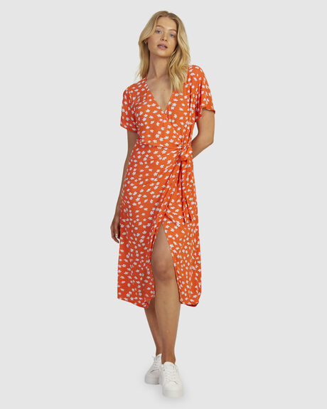 TIGER LILY FLOWER WOMENS CLOTHING ROXY DRESSES - URJWD03156-NME6