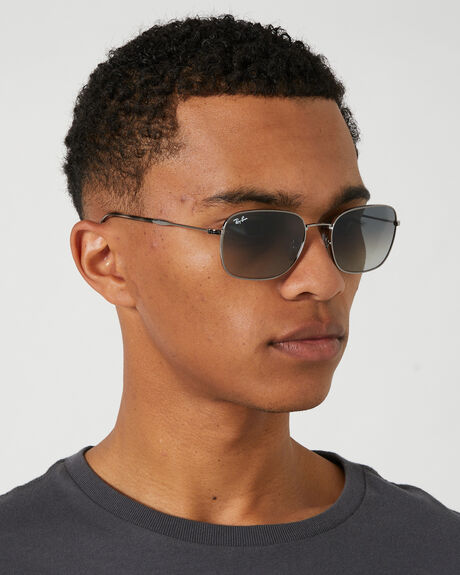 GUNMETAL MENS ACCESSORIES RAY-BAN SUNGLASSES - 0RB3706-00471