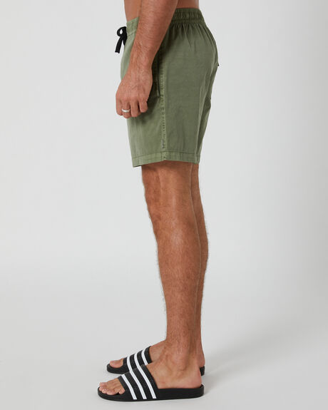 OLIVE MENS CLOTHING DEPACTUS BOARDSHORTS - DEMS23222.GRN