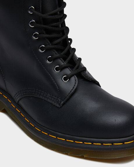 BLACK NAPPA MENS FOOTWEAR DR. MARTENS BOOTS - 11822002