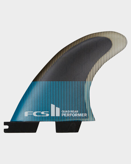 TEAL BLACK SURF ACCESSORIES FCS FINS - FPER-PC04-RS-RTEABK