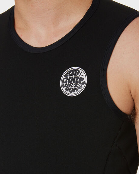 BLACK SURF MENS RIP CURL VESTS - WVEYCM0090
