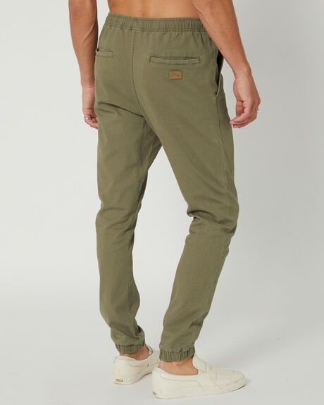 Rusty Hook Out Mens Elastic Pant - Prairie | SurfStitch