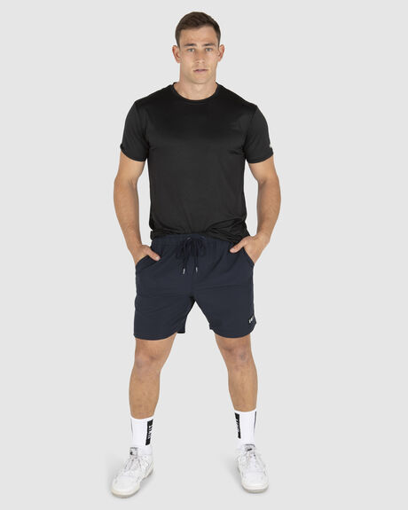 NAVY MENS CLOTHING UNIT SHORTS - 229117002-NAVY