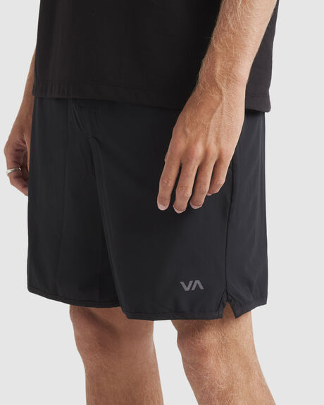 BLACK MENS CLOTHING RVCA SHORTS - V2091YGR-BLK