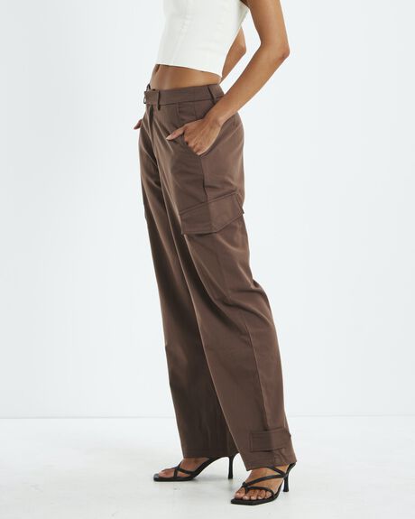 BROWN WOMENS CLOTHING ALICE IN THE EVE PANTS - 52299700026