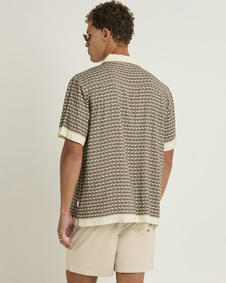 BROWN MENS CLOTHING ARVUST SHIRTS - ARMS25226-BRN