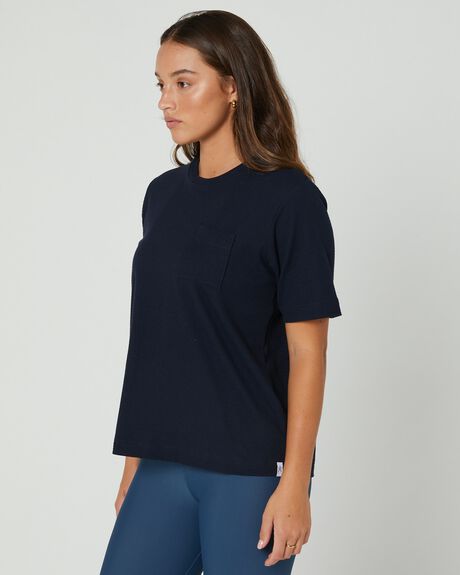 NAVY WOMENS ACTIVEWEAR DK ACTIVE TOPS - DK11-010-NVY-XS