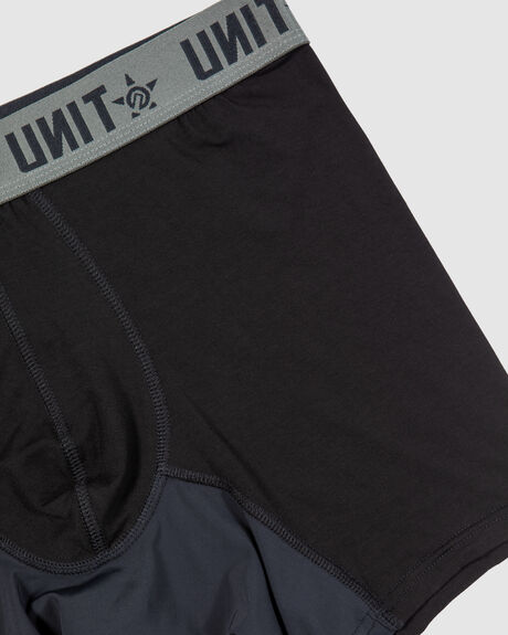 BLACK MENS ACCESSORIES UNIT SOCKS + UNDERWEAR - 212122002-BLK