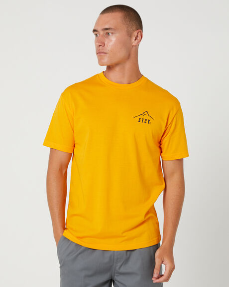 MUSTARD MENS CLOTHING STCY.CO T-SHIRTS + SINGLETS - STTS0013MUS