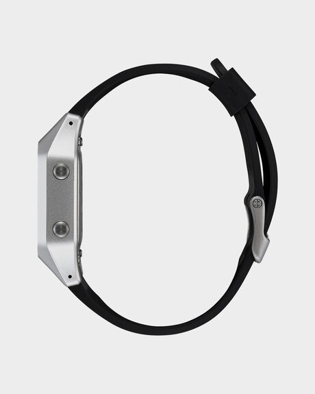 BLACK AND SILVER MENS ACCESSORIES NIXON WATCHES - A1309-625-00