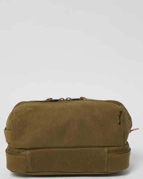 OLIVE BROWN MENS ACCESSORIES BRIXTON BAGS - 05550OLVBN