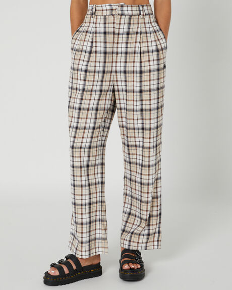 OLIVE WOMENS CLOTHING STUSSY PANTS - ST125609OLV
