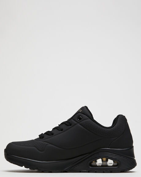 BLACK BLACK WOMENS FOOTWEAR SKECHERS SNEAKERS - 73690BBK