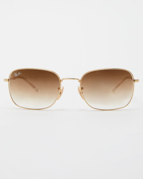 GOLD MENS ACCESSORIES RAY-BAN SUNGLASSES - 0RB3706-00151