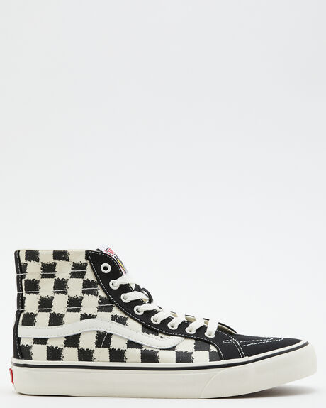 MARSHMALLOW BLACK MENS FOOTWEAR VANS SNEAKERS - VNA4BX6KIG