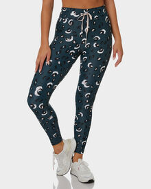 The Upside Mountain Leo Midi Pant - Animal | SurfStitch