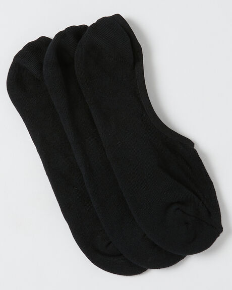 BLACK MENS ACCESSORIES VANS SOCKS + UNDERWEAR - VN-0XTTBLKBLK