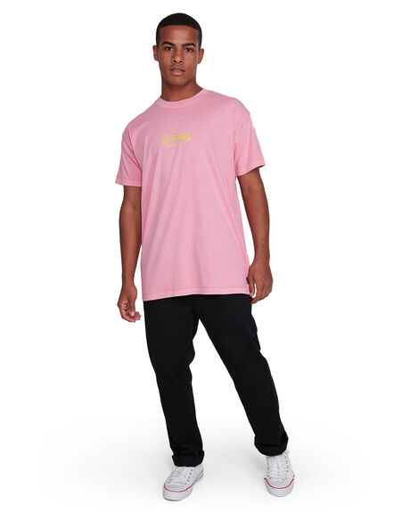 RETRO PINK MENS CLOTHING BILLABONG GRAPHIC TEES - BB-9503038-RE1