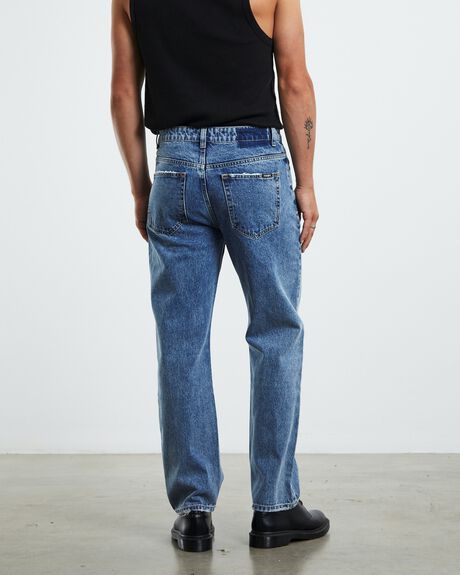 BLUE MENS CLOTHING INSIGHT JEANS - 52424200042