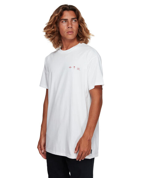 WHITE MENS CLOTHING BILLABONG GRAPHIC TEES - BB-9591020-WHT