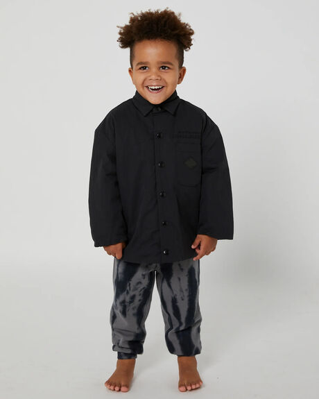 BLACK KIDS BOYS ALPHABET SOUP CLOTHING - AS-KJA8808K