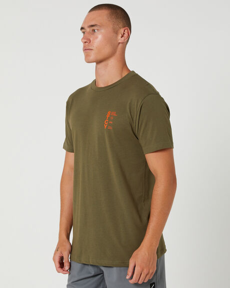 ARMY MENS CLOTHING STCY.CO T-SHIRTS + SINGLETS - STTS0014ARM