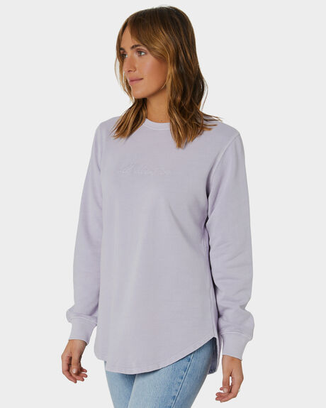 PURPLE OUTLET WOMENS ALL ABOUT EVE HOODIES + SWEATS - 6473010PURP