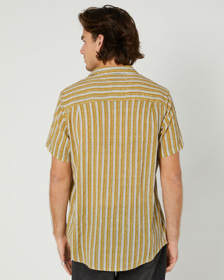 SUN STRIPE LEMONADE MENS CLOTHING ROLLAS SHIRTS - 15752-4864