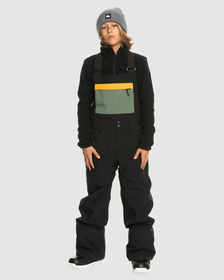TRUE BLACK SNOW KIDS QUIKSILVER SNOW PANTS - EQBTP03049-KVJ0