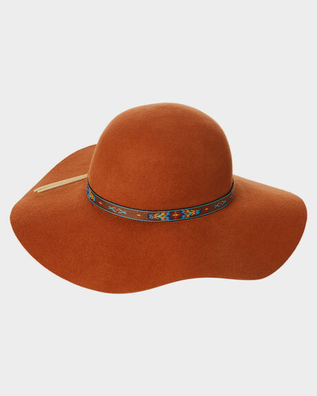 RUSTY ORANGE WOMENS ACCESSORIES FALLENBROKENSTREET HEADWEAR - F_01031