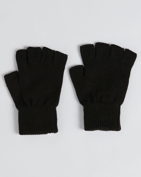 BLACK WOMENS ACCESSORIES RUSTY SCARVES + GLOVES - MAL0248BLK