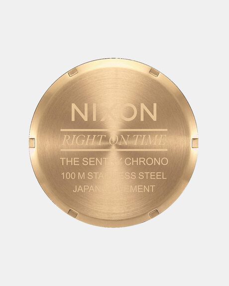 GOLD INDIGO BROWN MENS ACCESSORIES NIXON WATCHES - A405-5033-00