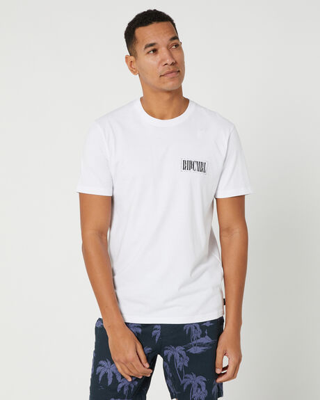 Rip Curl Unity Mens Ss Tee - Optical White | SurfStitch