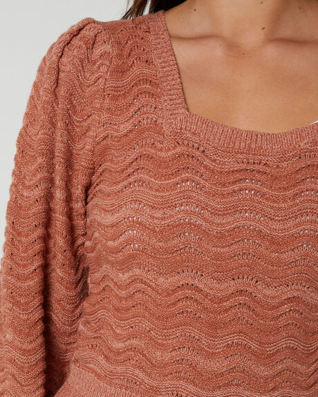 RUST WOMENS CLOTHING MINKPINK JUMPERS - MG2402809-RUST