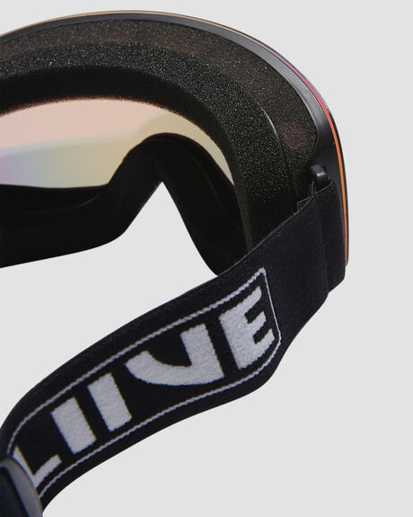 MATT BLACK SNOW ACCESSORIES LIIVE VISION GOGGLES - L0691AMBLK
