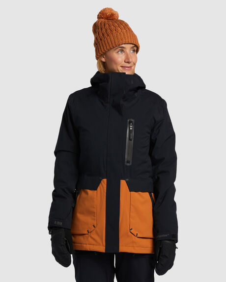 BLACK SNOW WOMENS BILLABONG SNOW JACKET - EBJTJ00113-BLK