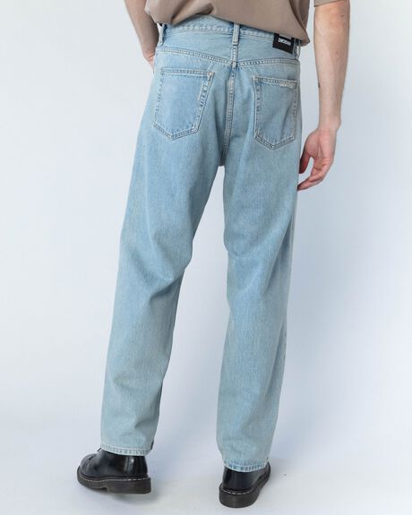 STONE CAST LIGHT DIRT MENS CLOTHING DR DENIM JEANS - 2110102K05288