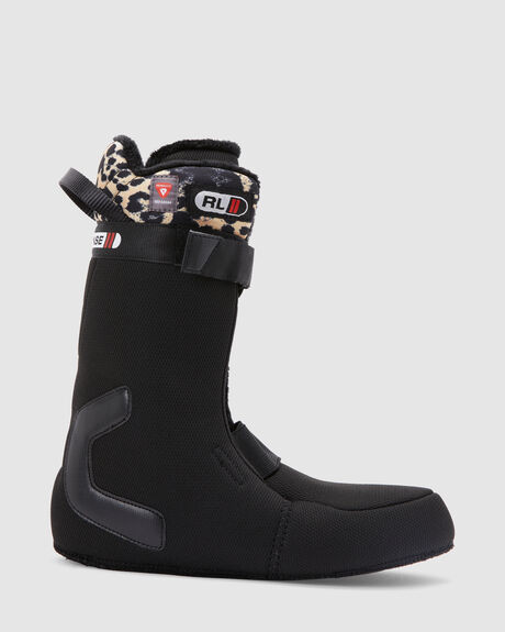 BLACK LEOPARD SNOW WOMENS DC SHOES SNOWBOARD BOOTS - ADJO100034-LEO