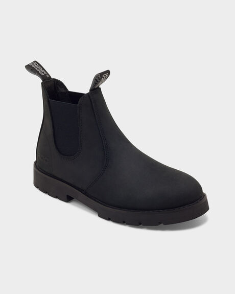 BLACK BUFF WOMENS FOOTWEAR ROC BOOTS BOOTS - JUMBUK2WL-BLKB-35