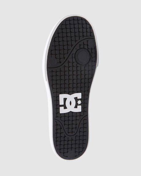 BLACK DARK SLATE MENS FOOTWEAR DC SHOES SNEAKERS - 300660-BDS