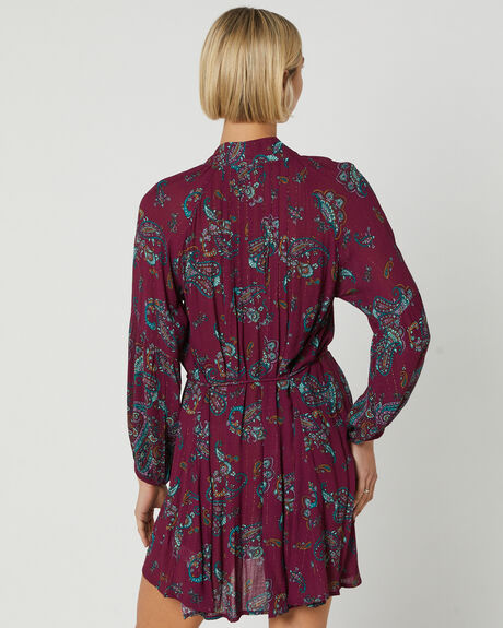 GRAPE WOMENS CLOTHING TIGERLILY DRESSES - T635412GRP