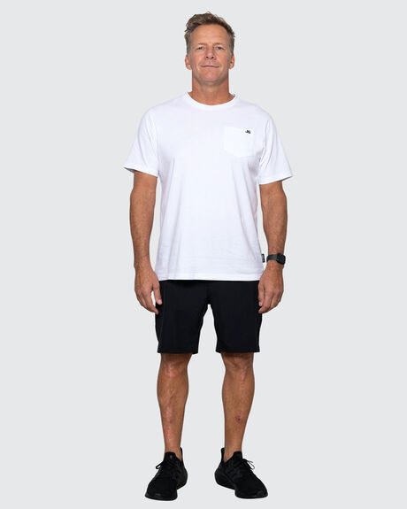 WHITE MENS CLOTHING JS INDUSTRIES BASIC TEES - JSCPT2